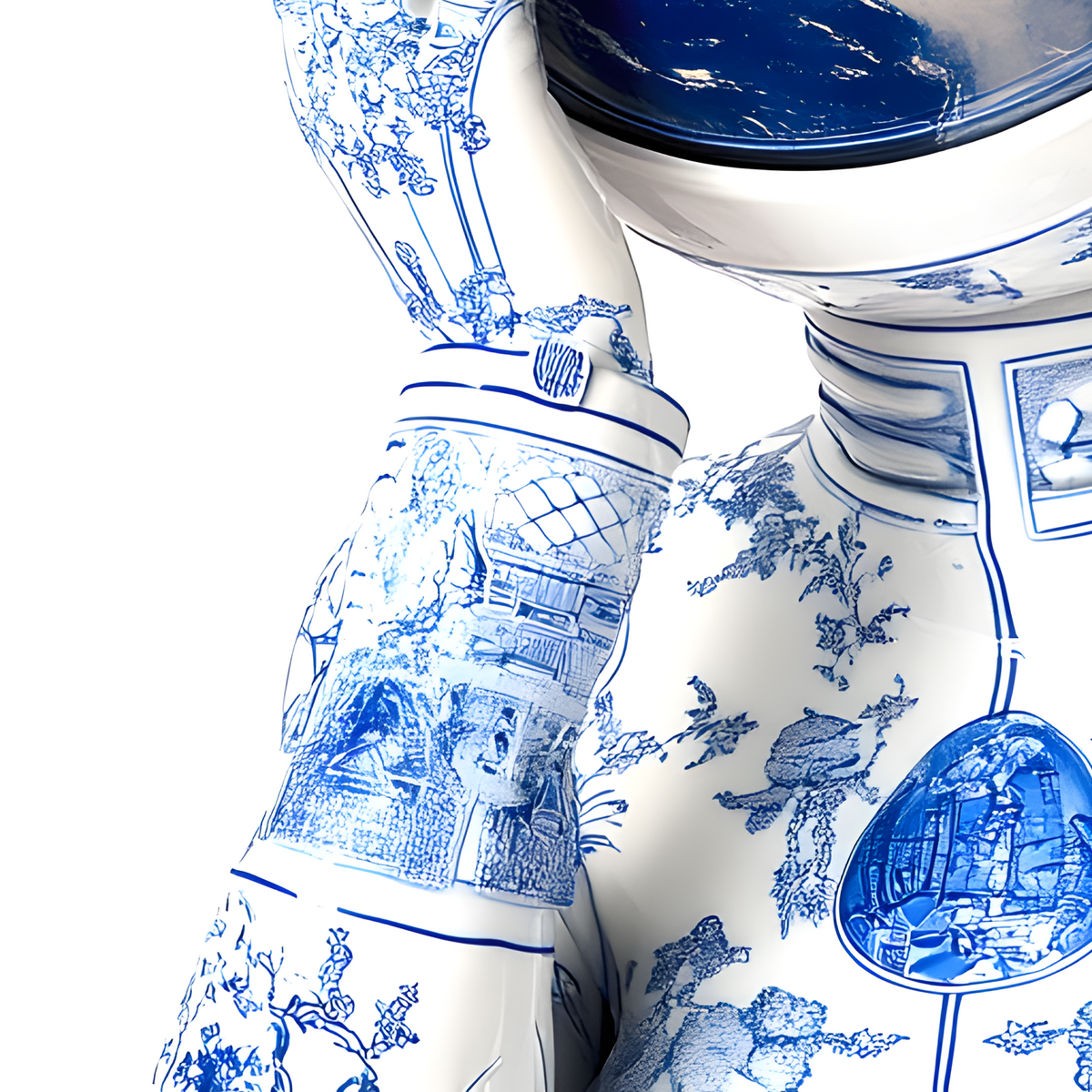 Reflections of Earth — Porcelain Canvas Art — PorcelainMuse