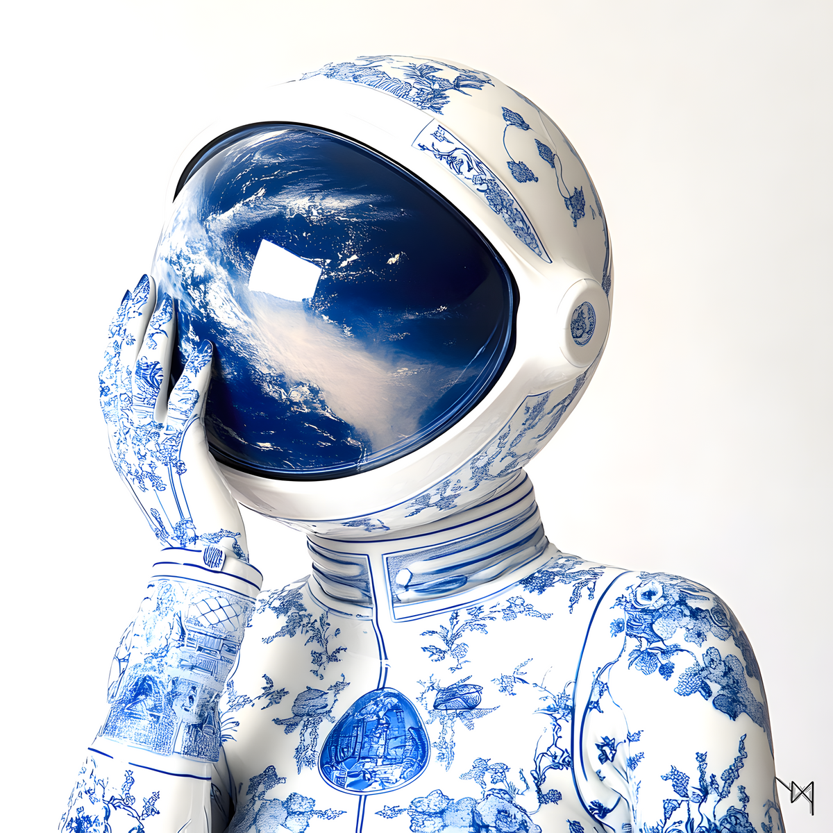 Reflections of Earth — Porcelain Canvas Art — PorcelainMuse