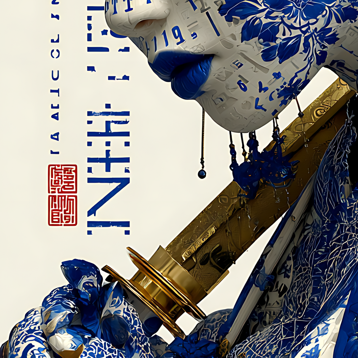 Code of the Last Geisha — Porcelain Canvas Art — PorcelainMuse