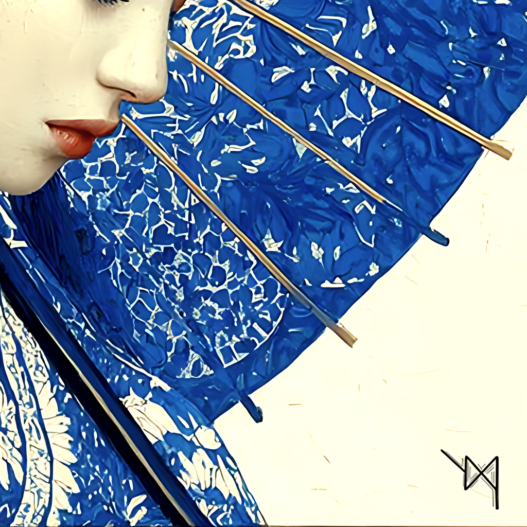 Silence bleu sous le parasol