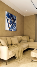 Blue Dynasty — Porcelain Canvas Art — PorcelainMuse