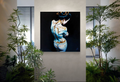 Kintsugi Geisha Metal Print, Limited PorcelainMuse Edition