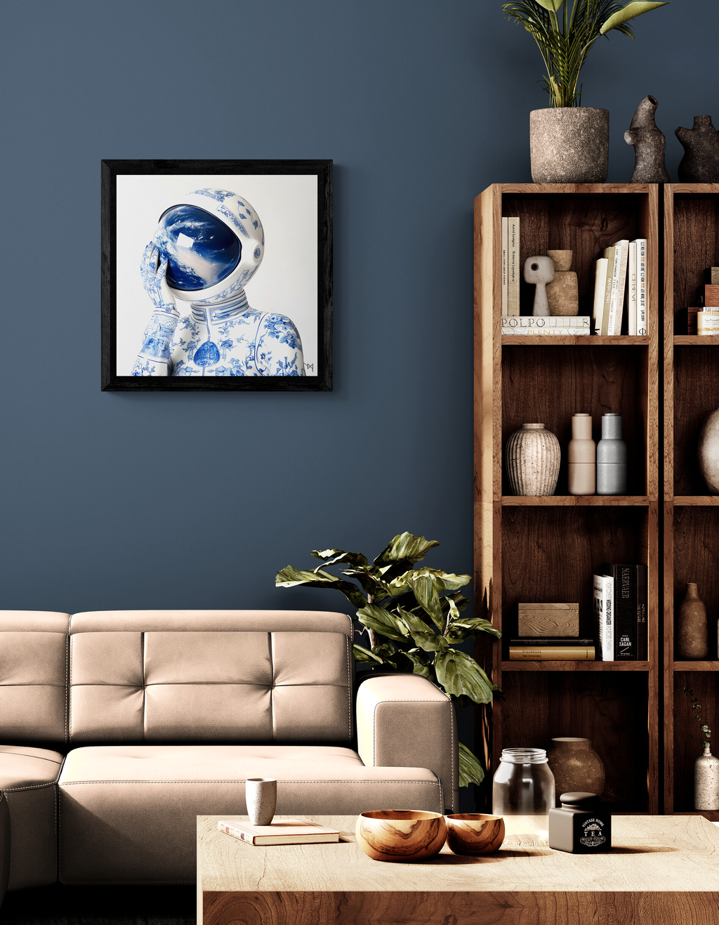 Reflections of Earth — Porcelain Canvas Art — PorcelainMuse