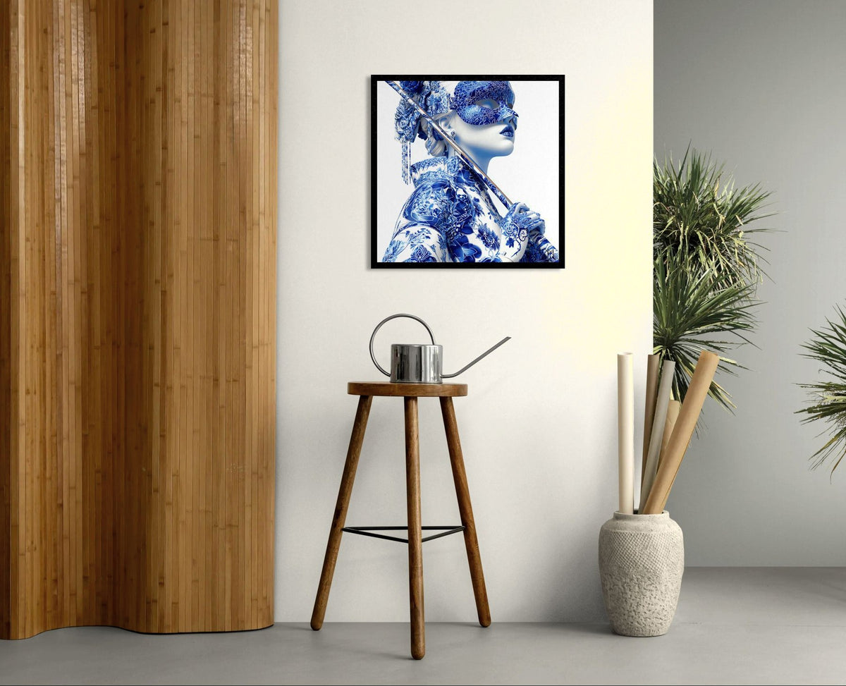 Katana de Porcelaine — Toile en Porcelaine — PorcelainMuse