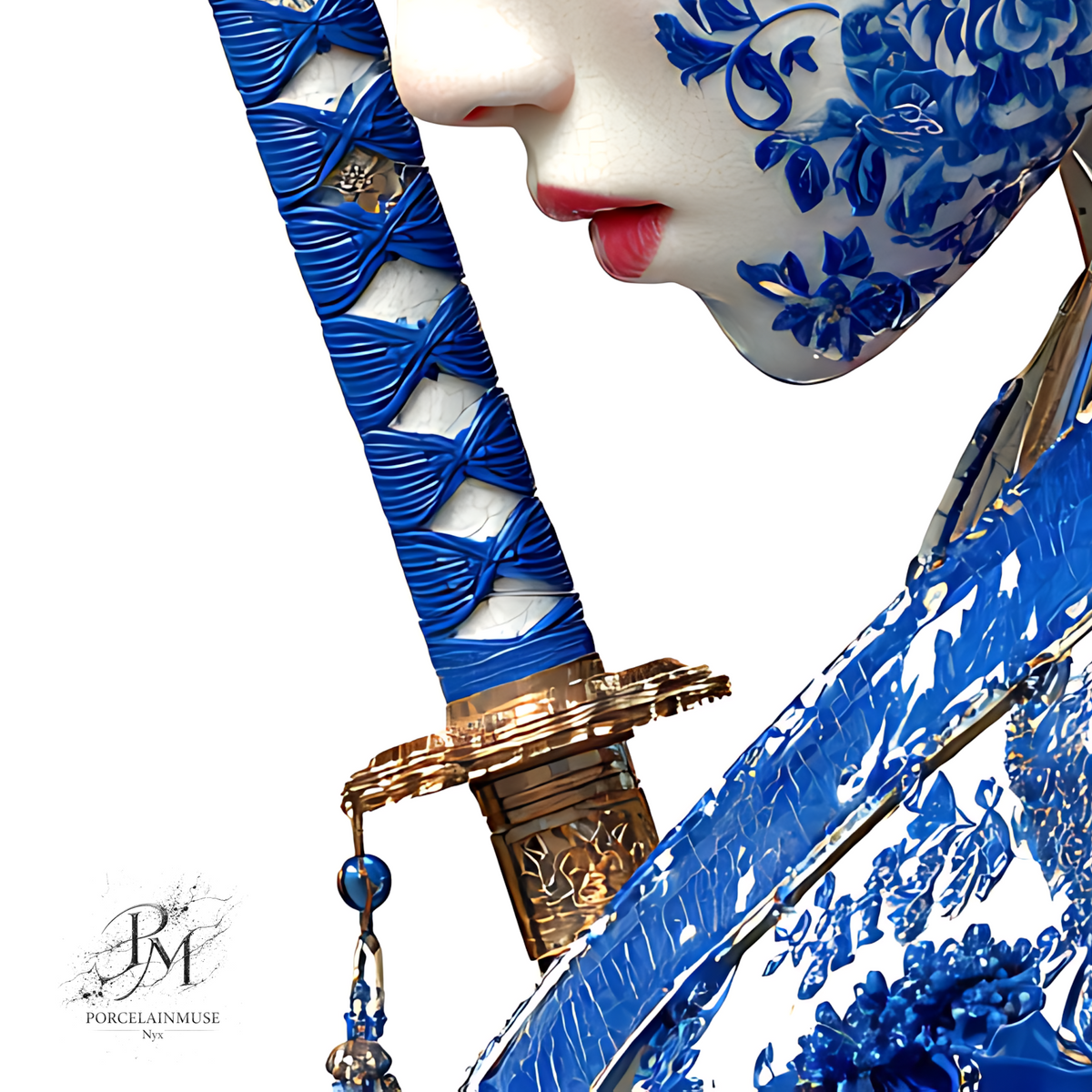 Blue Dynasty — Porcelain Canvas Art — PorcelainMuse